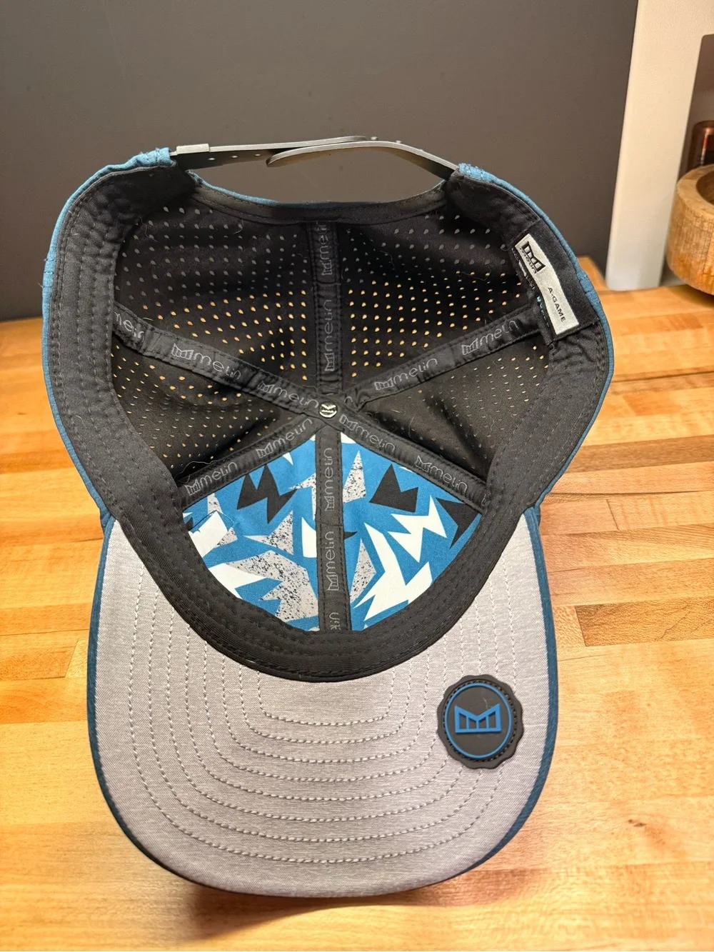 Men’s Teal blue Melin hat A-game Hydro